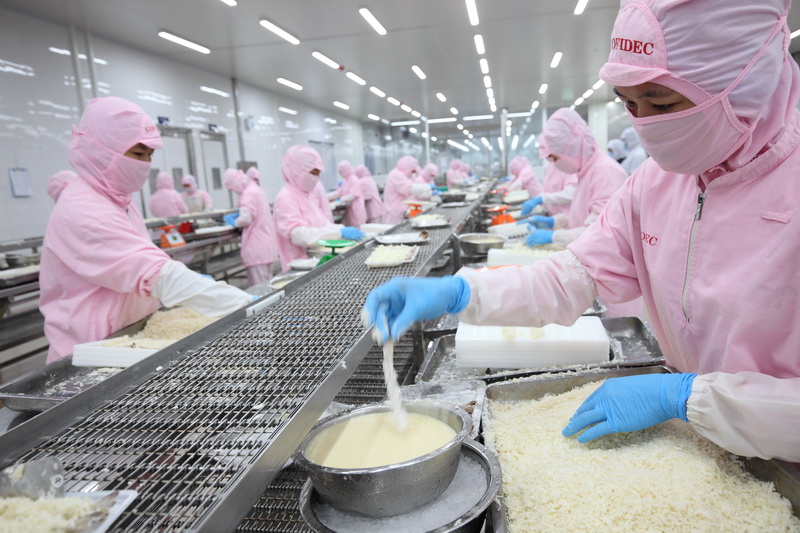 Các sản phẩm của COFIDEC được chế biến bởi những đôi tay khéo léo của công nhân với tiêu chuẩn chất lượng xuất khẩu hàng đầu Việt Nam