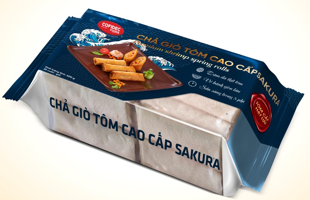 Chả giò tôm cao cấp Sakura