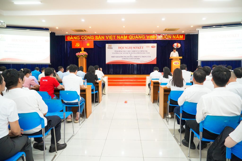 Hội Nghị Sơ Kết Tình Hình Thực Hiện Nhiệm Vụ 6 Tháng Đầu Năm Và Phương Hướng Nhiệm Vụ 6 Tháng Cuối Năm 2026